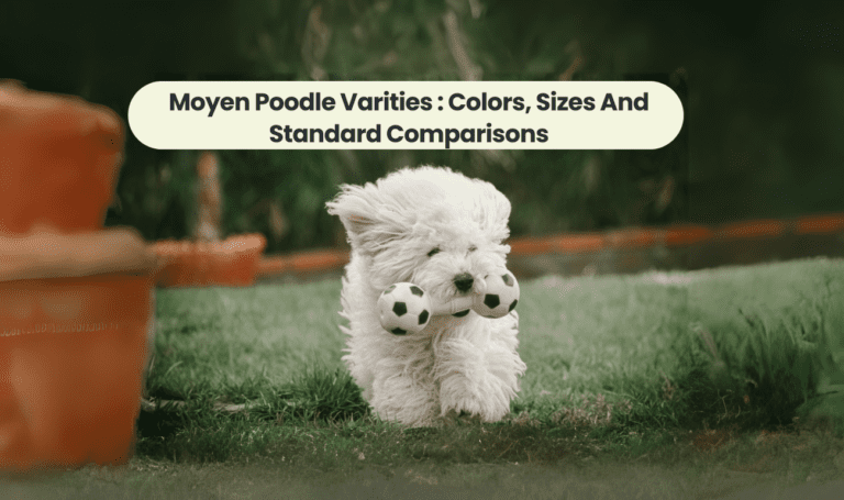 Exploring Moyen Poodle Varieties: Colors, Sizes, and Standard Comparison