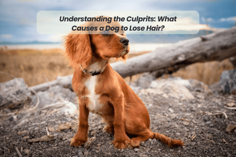 Understanding the Culprits: What Causes a Dog to Lose Hair?