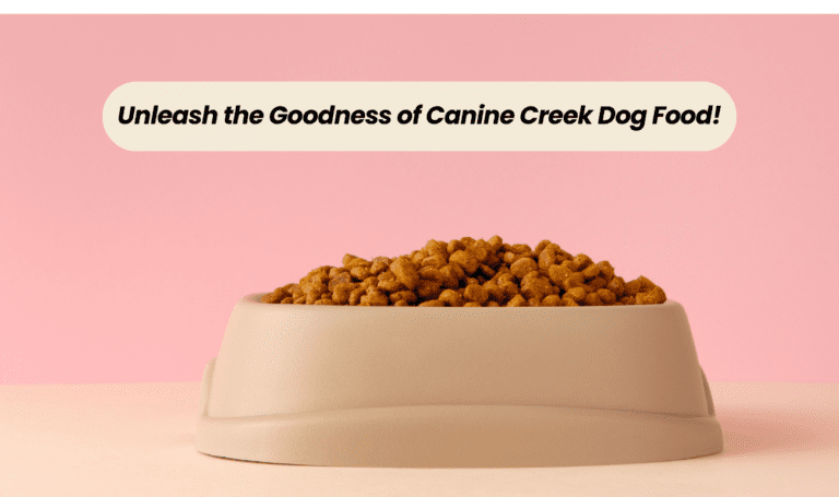 Nourish Your Furry Friend: Unleash the Goodness of Canine Creek Dog Food!